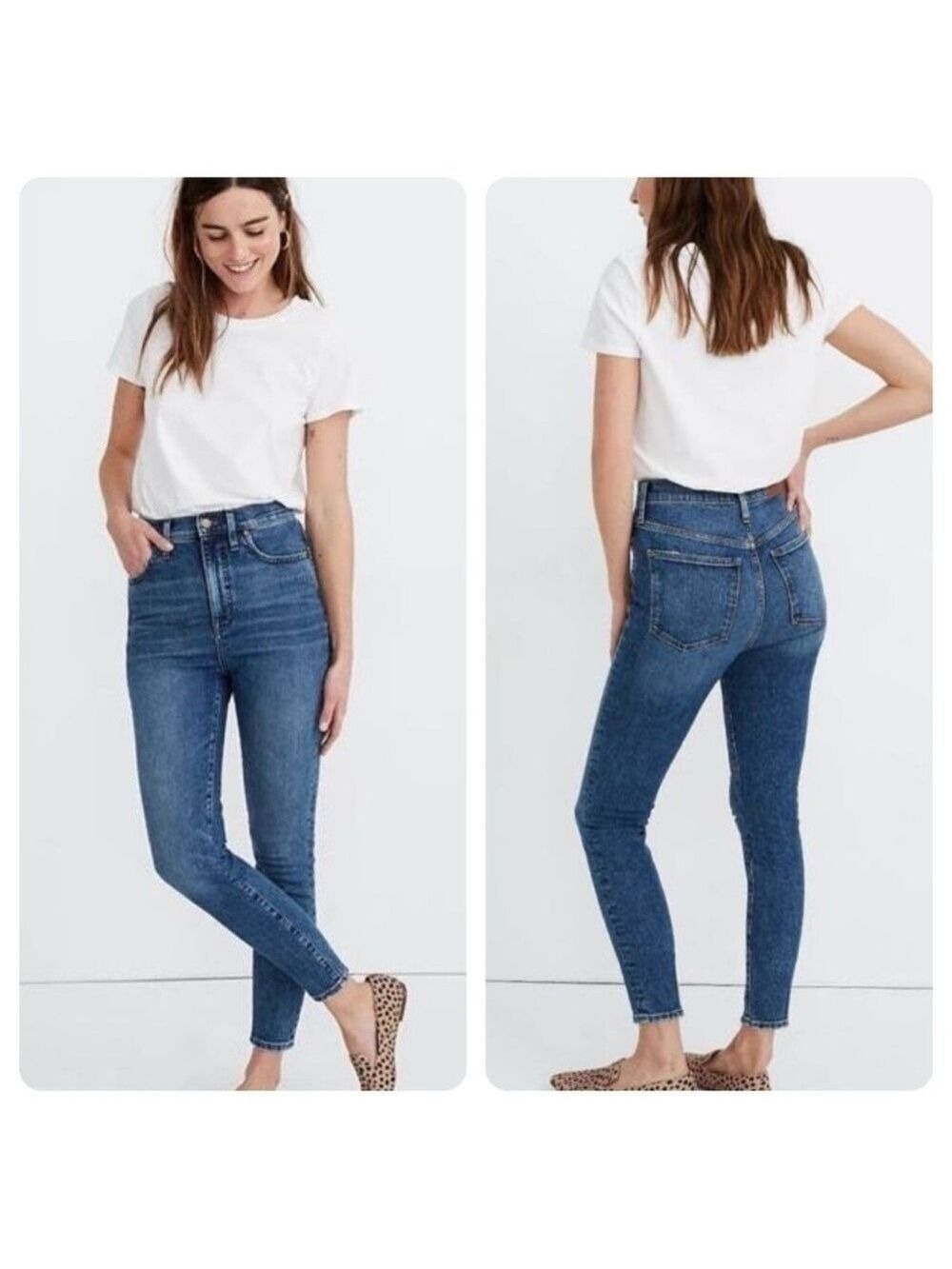 Madewell 11” High-Rise Skinny Jeans size 26